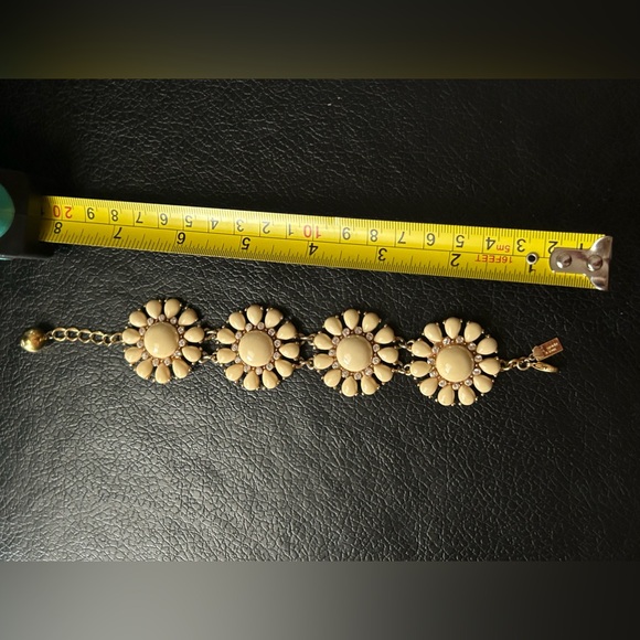 KATE SPADE GLOSSY GARDEN BRACELET WITH RHINESTONES - Picture 8 of 10